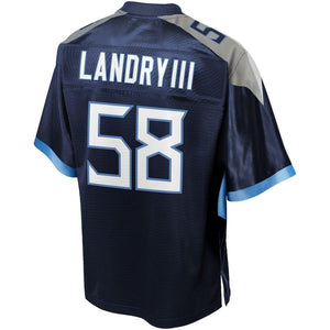 Harold Landry Tennessee Titans Pro Line Team Color Player Jersey – Navy 2018/2019