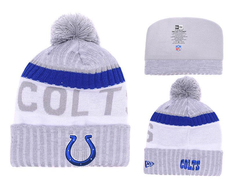 Men's Indianapolis Colts New Era 2018 NFL Knit Beanie Hat