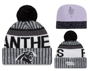 Men's Carolina Panthers New Era 2018 NFL Knit Beanie Hat