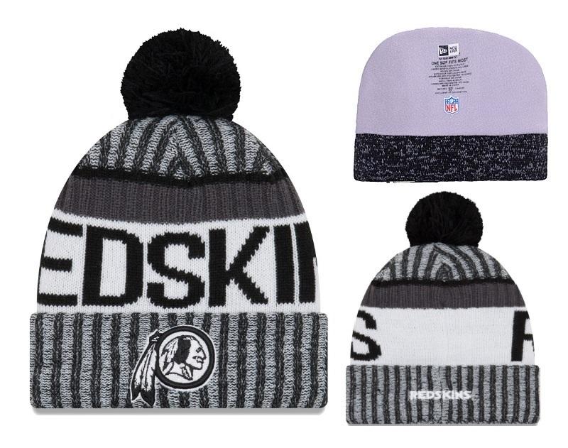 Men's Washington Redskins New Era 2018 NFL Knit Beanie Hat