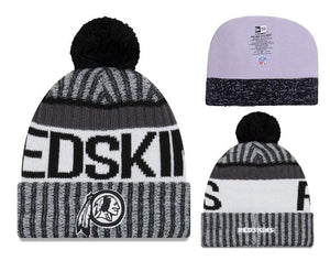 Men's Washington Redskins New Era 2018 NFL Knit Beanie Hat