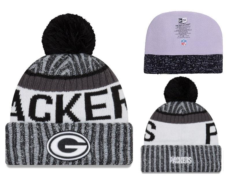 Men's Green Bay Packers New Era 2018 NFL Knit Beanie Hat