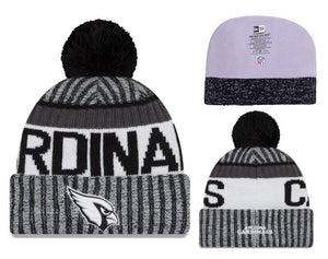Men's Arizona Cardinals Cardinal New Era 2018 NFL Knit Beanie Hat