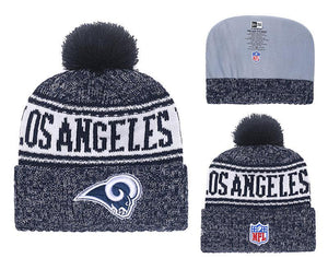 Men's St. Louis Rams New Era 2018 NFL Knit Beanie Hat
