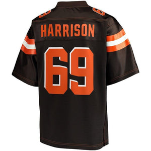 Desmond Harrison Cleveland Browns Pro Line Player Jersey – Brown 2018/2019