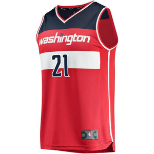 Dwight Howard Washington Wizards Branded Youth Fast Break Jersey Red - Icon Edition 2018/2019