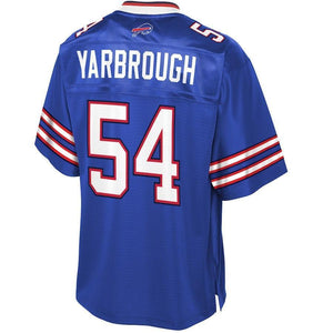 Eddie Yarbrough Buffalo Bills Pro Line Team Color Player Jersey – Royal 2018/2019