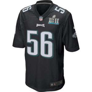 Chris Long Black Philadelphia Eagles Super Bowl LII Game Event Jersey 2019