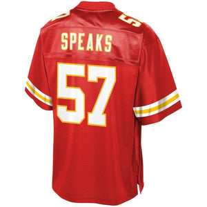 Breeland Speaks Kansas City Chiefs NFL Pro Line Player Jersey - Red