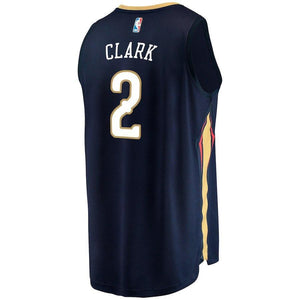 Ian Clark New Orleans Pelicans Branded Fast Break Player Jersey - Icon Edition – Navy