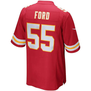 Dee Ford Kansas City Chiefs Game Jersey - Red