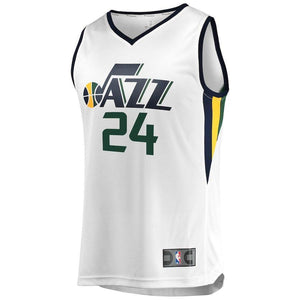 Grayson Allen Utah Jazz Branded Fast Break Jersey White - Association Edition