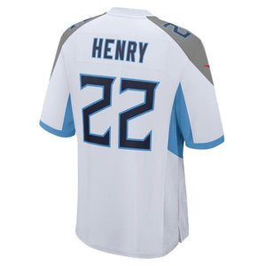 Derrick Henry Tennessee Titans New Game Jersey – White 2018/2019
