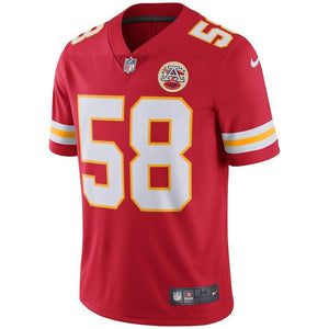 Derrick Thomas Kansas City Chiefs Retired Player Vapor Untouchable Limited Throwback Jersey - Red