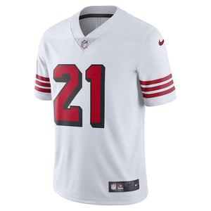 Deion Sanders San Francisco 49ers Color Rush Vapor Untouchable Limited Retired Player Jersey – White 2018/2019
