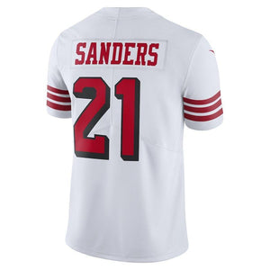 Deion Sanders San Francisco 49ers Color Rush Vapor Untouchable Limited Retired Player Jersey – White 2018/2019