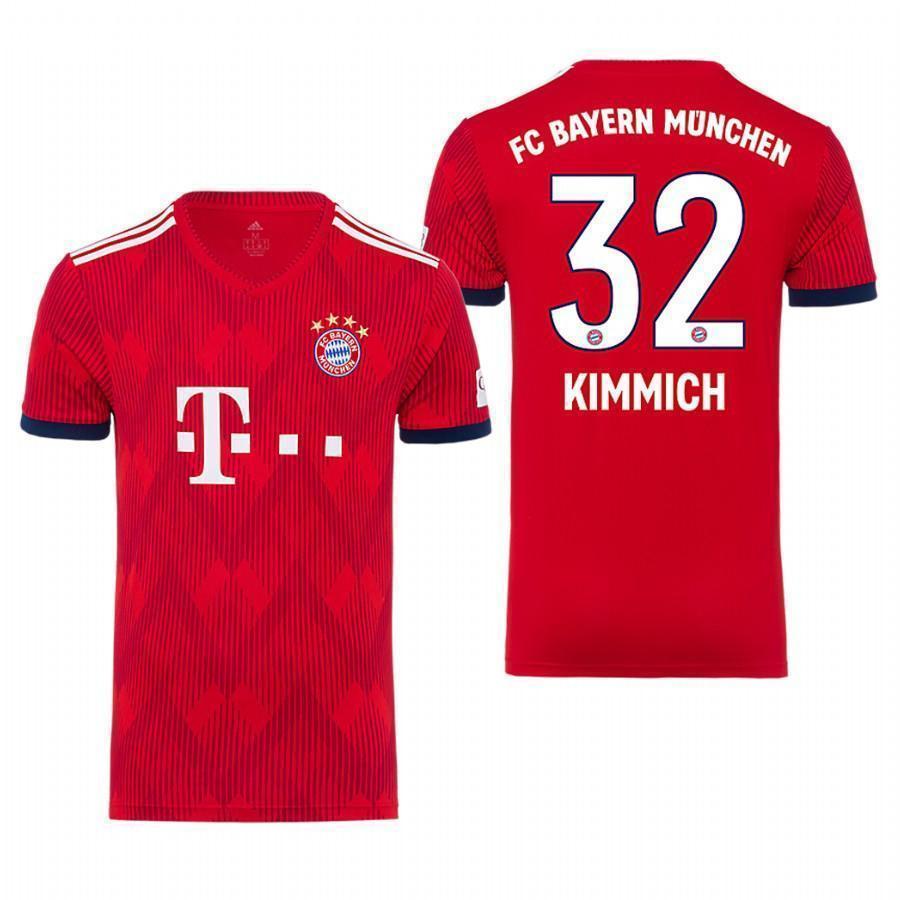 Joshua Kimmich Bayern Munich Home Jersey 2018/19
