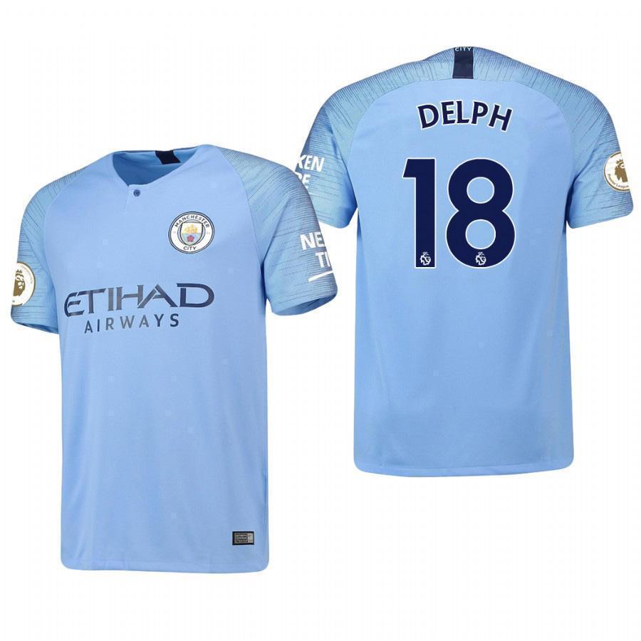 Fabian Delph Manchester City Home Jersey 2018/19