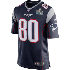 Danny Amendola New England Patriots Navy Super Bowl LII Bound Game Jersey 2019