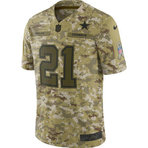Dallas Cowboys Ezekiel Elliott Camo Jersey 2018 - 2019