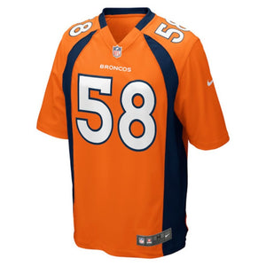 Denver Broncos Von Miller Orange Jersey 2018 - 2019