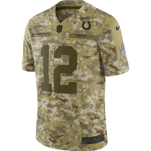 Indianapolis Colts Andrew Luck Camo Jersey 2018 - 2019