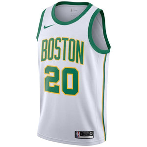 Gordon Hayward Boston Celtics White Swingman City Edition Jersey 2018 - 2019
