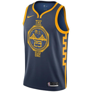 Draymond Green Golden State Warriors Navy Swingman City Edition Jersey 2018 - 2019