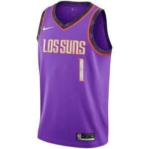 Devin Booker Phoenix Suns Purple Swingman City Edition Jersey 2018 - 2019