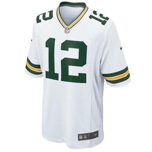 Green Bay Packers Aaron Rodgers White Jersey 2018 - 2019