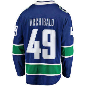 Darren Archibald Vancouver Canucks Player Swingman Jersey