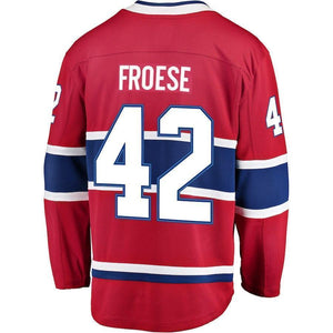 Byron Froese Montreal Canadiens Player Swingman Jersey