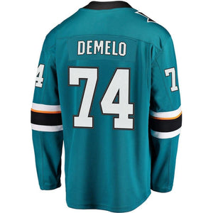 Dylan DeMelo San Jose Sharks Player Swingman Jersey