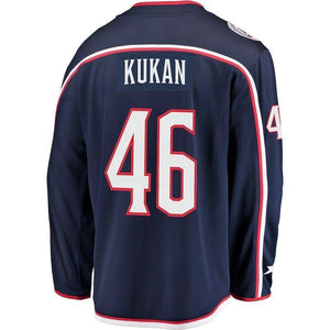 Dean Kukan Columbus Blue Jackets Player Swingman Jersey
