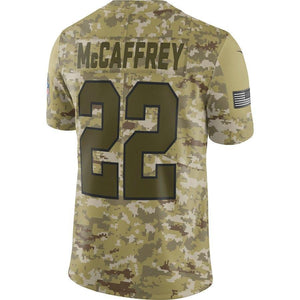 Carolina Panthers Christian McCaffrey Camo Jersey 2018 - 2019
