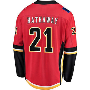 Garnet Hathaway Calgary Flames Player Swingman Jersey