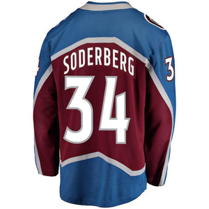 Carl Soderberg Colorado Avalanche Player Swingman Jersey