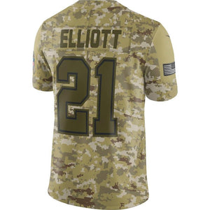 Dallas Cowboys Ezekiel Elliott Camo Jersey 2018 - 2019