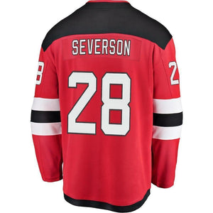 Damon Severson New Jersey Devils Player Swingman Jersey