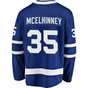 Curtis McElhinney Toronto Maple Leafs Player Swingman Jersey