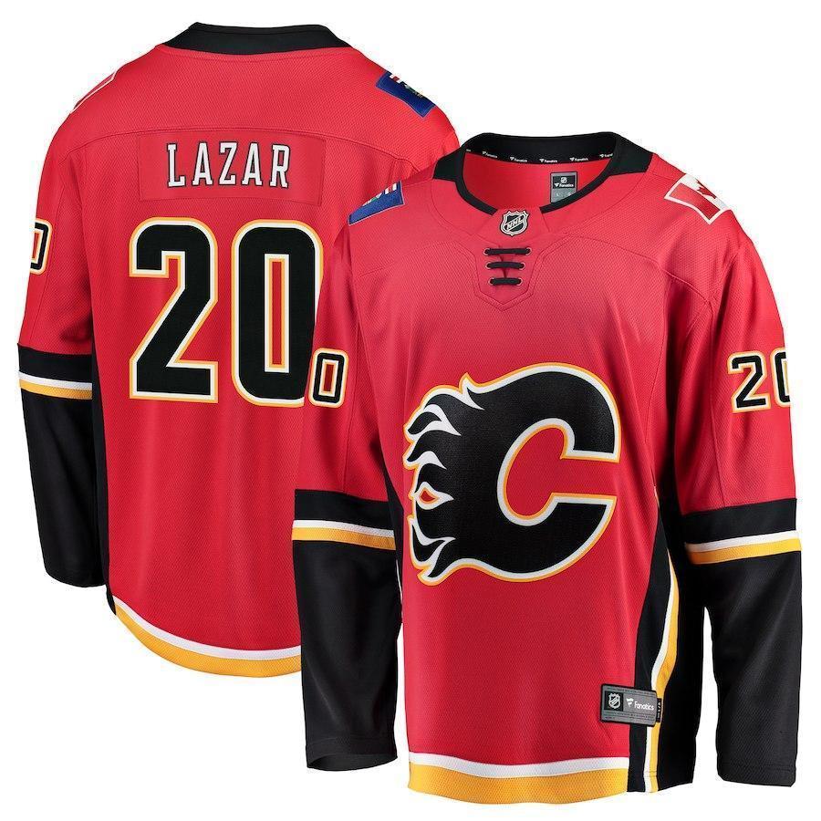 Curtis Lazar Calgary Flames Player Swingman Jersey