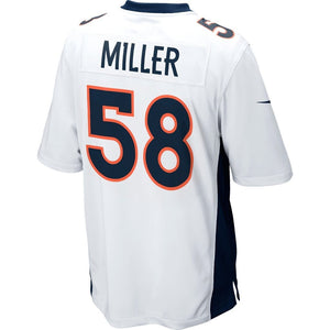 Denver Broncos Von Miller White Jersey 2018 - 2019