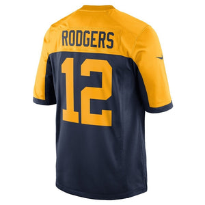 Green Bay Packers Aaron Rodgers Navy Jersey 2018 - 2019