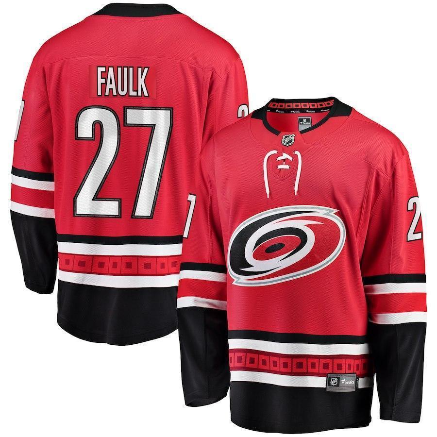 Justin Faulk Carolina Hurricanes Player Swingman Jersey