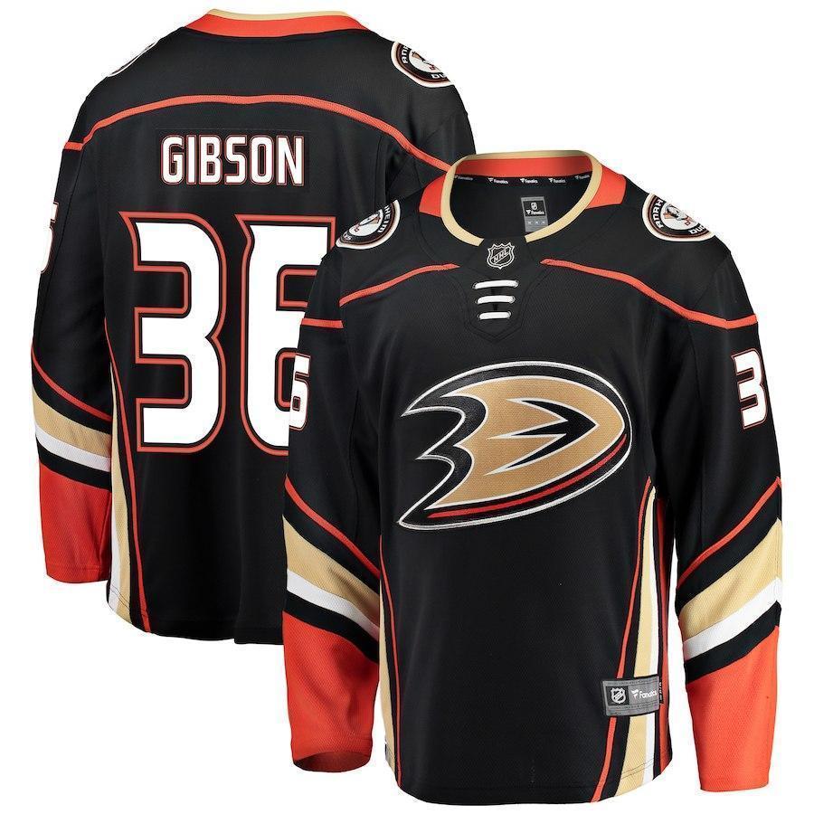 John Gibson Anaheim Ducks Player Swingman Jersey