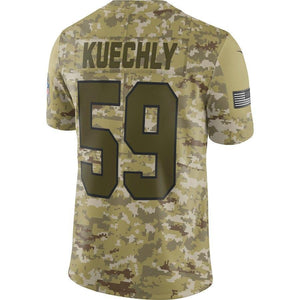 Carolina Panthers Luke Kuechly Camo Jersey 2018 - 2019