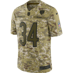 Chicago Bears Walter Payton Camo Jersey 2018 - 2019
