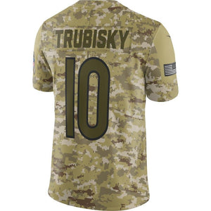 Chicago Bears Mitchell Trubisky Camo Jersey 2018 - 2019