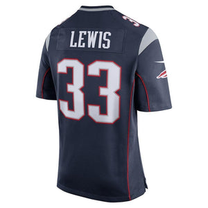 Dion Lewis New England Patriots Navy Super Bowl LI Bound Game Jersey 2019